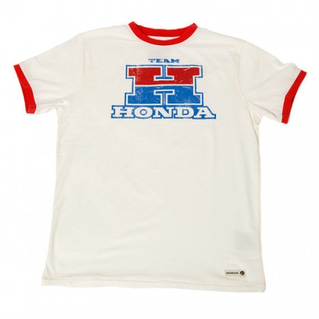 08HOV-T18-4X : Honda Team White T-shirt CB650 CBR650