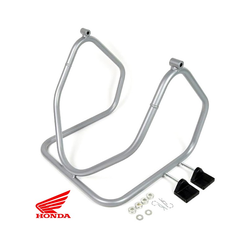 Support D'extension De Béquille Latérale Pour Moto Honda CB/CBR - En Aluminium, élargit La Surface D'appui, évite L'enfoncement