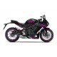 fireblade : Dekorationsset Aufkleber Burn-Out Design Fireblade CBR650R Honda CB650