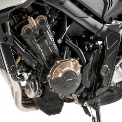 21367N : Kit de protecciones de carter Puig 2021 CB650 CBR650