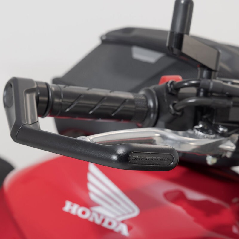 Protège-mains Guidon Moto - Alliage Alu - Pour Honda CBR1000RR - Rouge - Protection Chute