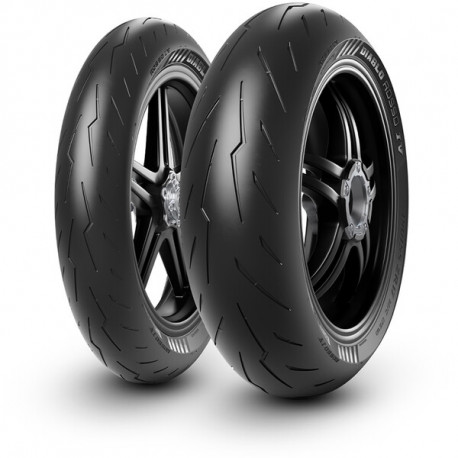 632026099901 : Pirelli Diablo Rosso 4 180/55 R17 73W TL Honda CB650