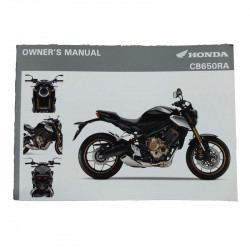 4*MKNA00 / 3*MKN600 : Manuale del conducente CB650R Honda CB650