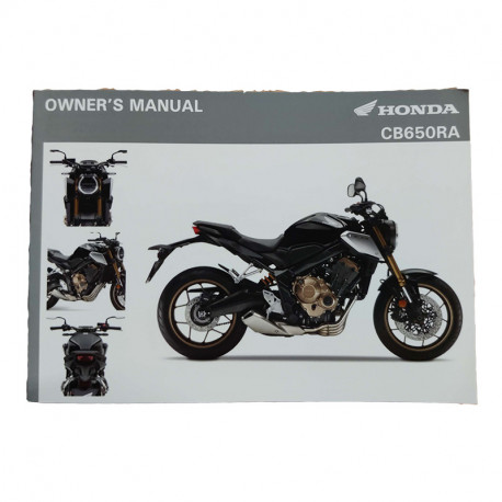 4*MKNA00 / 3*MKN600 : Manuale del conducente CB650R Honda CB650