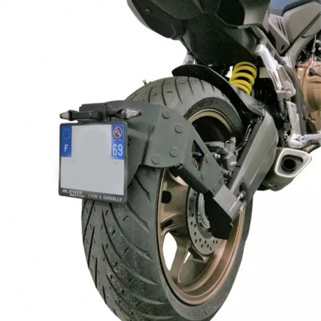 SPLRH033 : Soporte de matrícula desplazado Honda CB650