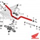 Guidon d'origine Honda