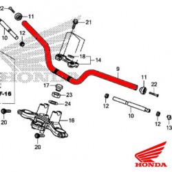 53100-MJE-D40 : Honda OEM handlebar CB650 CBR650