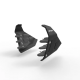 MO2512003 : Motorcycle Shroud Guards Motoism CB650 CBR650
