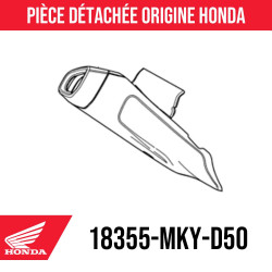 18355-MKY-D50 : Protezione scarico Honda 2021 Honda CB650