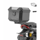 PACK-SR1208-B38N : Kit Bauletto GIVI B38 Bernina Honda CB650