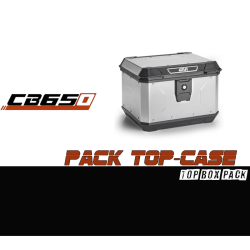 PACK-1173FZ-ALP44A2 : Kit Bauletto GIVI Alpina Honda CB650