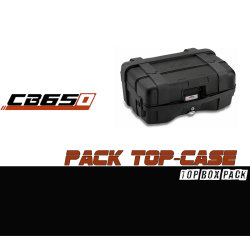 PACK-SR1208-TRK33BB : Pack Bauletto GIVI Trekker Lite 33L Honda CB650