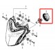 33126-S0A-003 : Junta de goma para faro CB650 CBR650