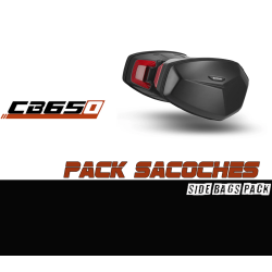 PACK-H0CR61SR-X0SE48SR : Shad E48SR Seitenkoffer Set Honda CB650