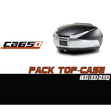 PACK-H0CF64ST-D0B48400 : Pack Maleta SHAD SH48 Honda CB650