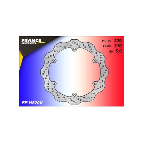 FE.H520V : France Equipement Front brake disk CB650 CBR650