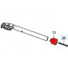 53104-MGZ-J00 + 90191-KYJ-900 : Embout de guidon d'origine Honda CB650 CBR650