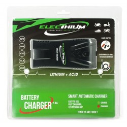 ACCUB03 - 110229499901 : Chargeur moto universel spécial Lithium CB650 CBR650