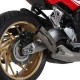 1089574001 - H.054.LDG : MIVV double Gun titanium slip-on CB650 CBR650