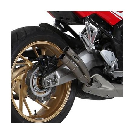 1089574001 - H.054.LDG : MIVV double Gun titanium slip-on CB650 CBR650